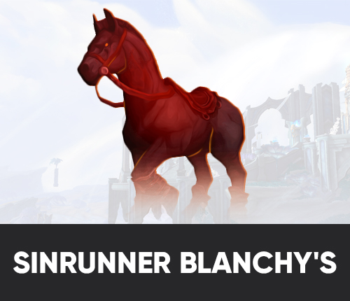 SINRUNNER BLANCHY'S REINS MOUNT